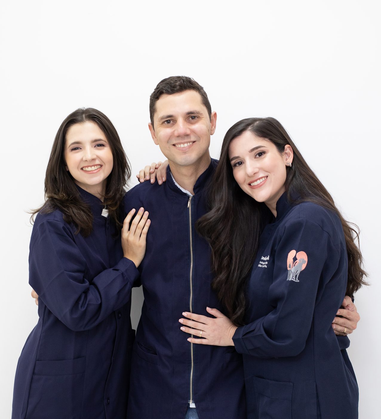 Dra. Pietra Galimberti, Dr. Juliano Silotti e Dra. Carolina Martinelli